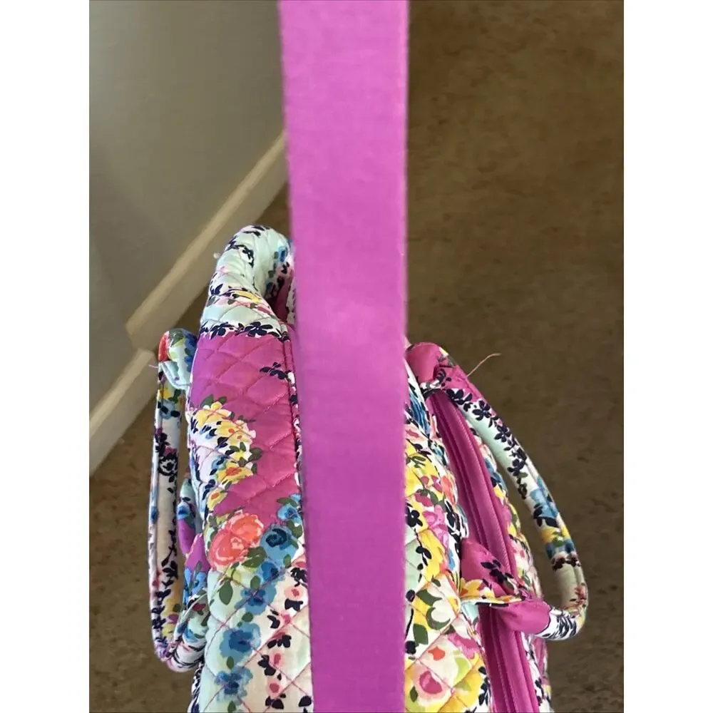Vera Bradley Iconic Small Duffle and Travel Wildflower Paisley New No Tag